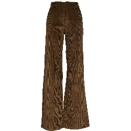 Pantaloni Misa A Palazzo In Velluto