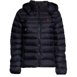 Giacca Piumino Ripiegabile Con Cappuccio