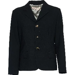 Blazer In Misto Lana