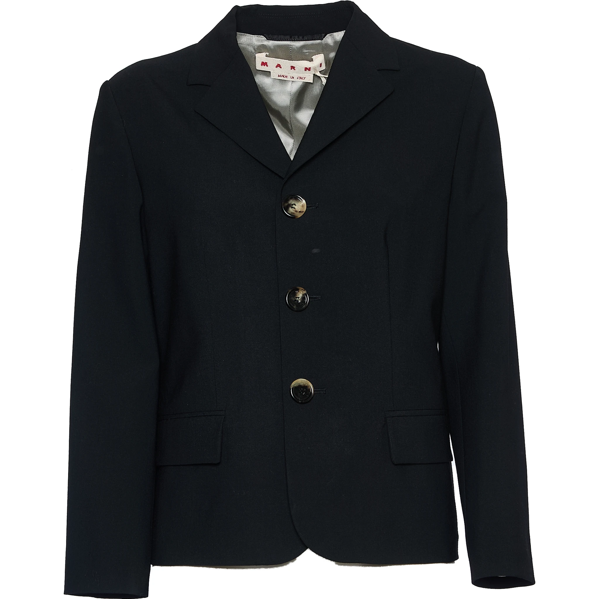 Blazer In Misto Lana