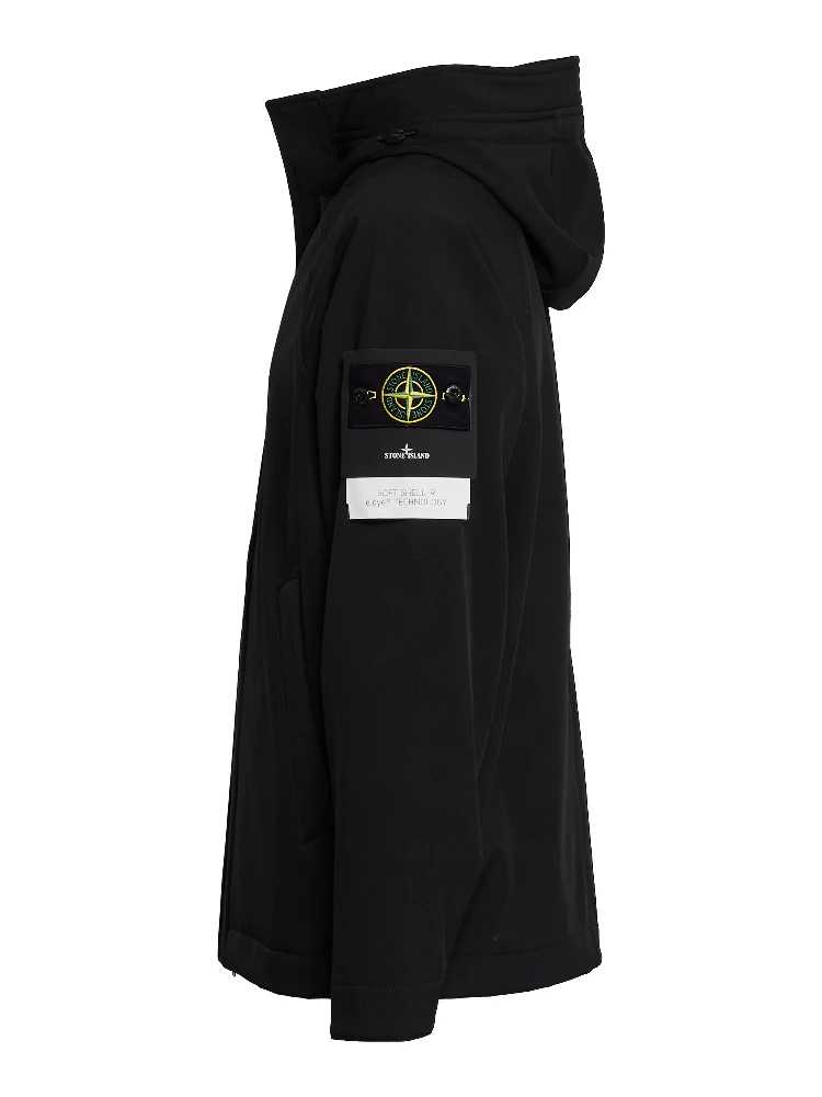 Parka Soft Shell-R_e.dye® Technology, Recycled Polyester alternative