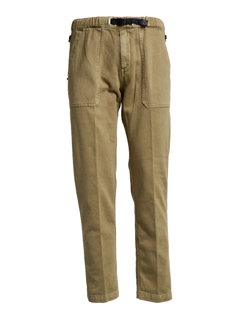 Pantaloni Lunghi Fatigue In Bull Di Cotone