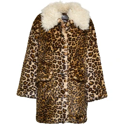 Cappotto Ileopard In Ecopelliccia