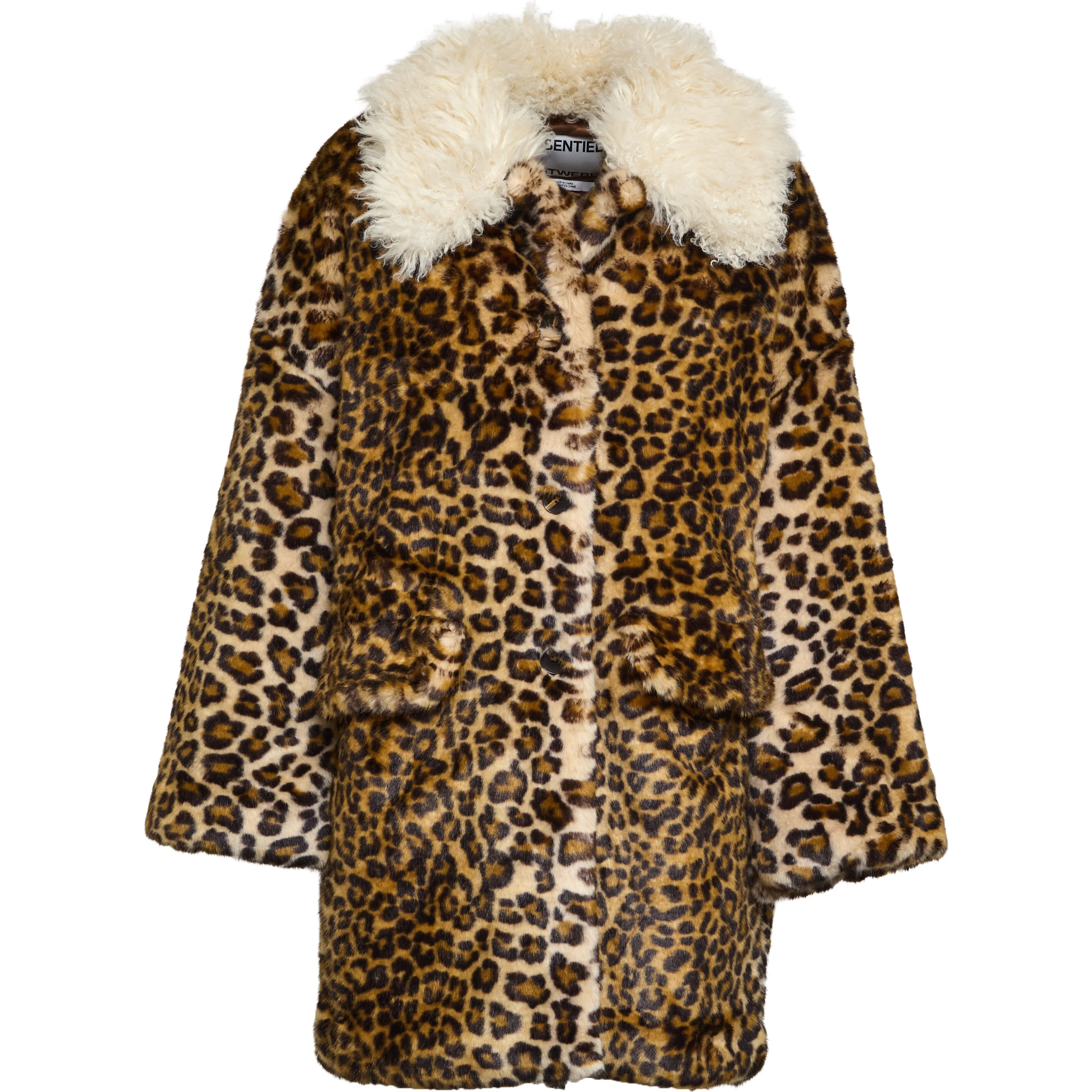 Cappotto Ileopard In Ecopelliccia