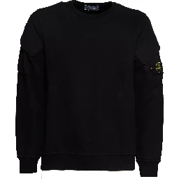 Felpa Girocollo Brushed Organic Cotton Fleece