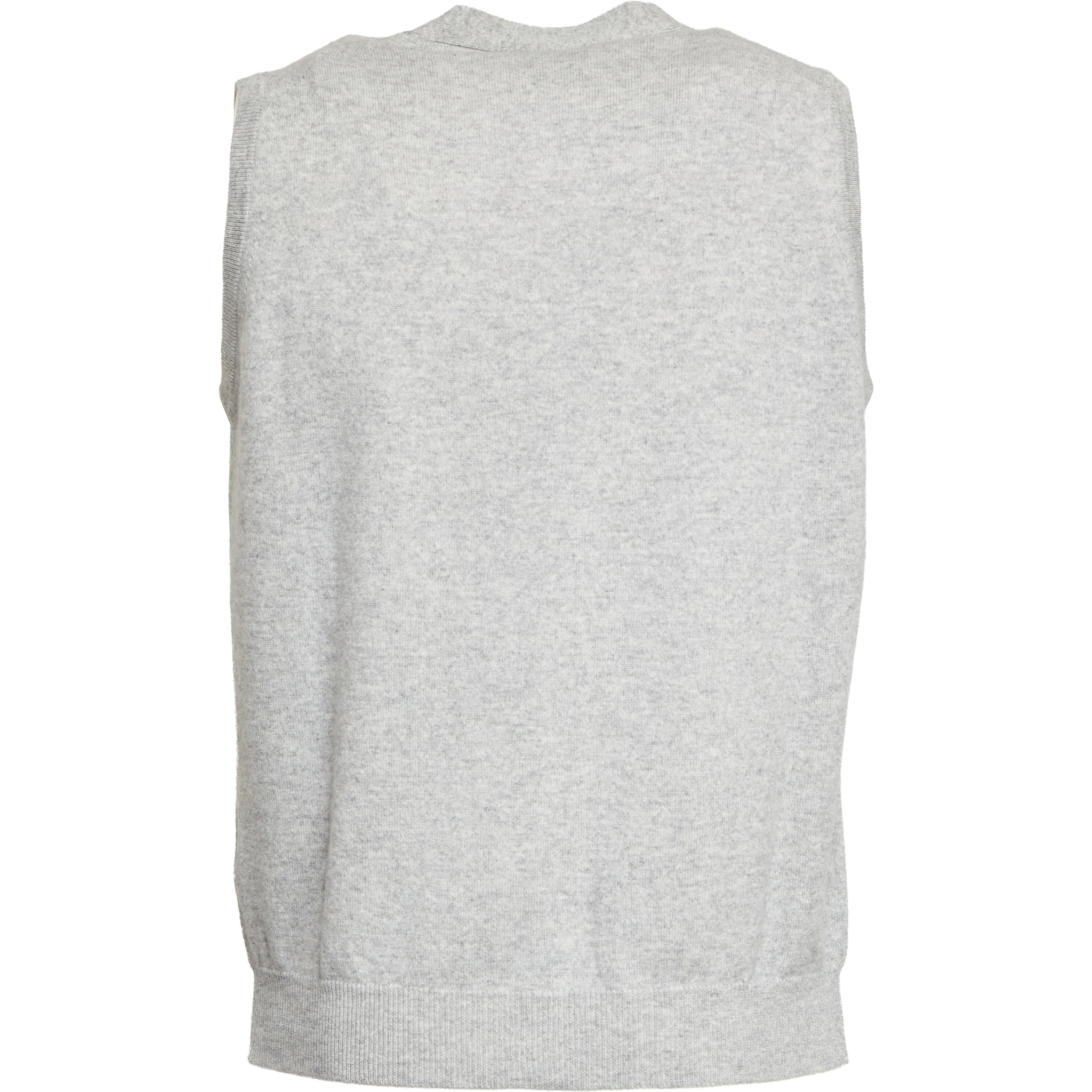 Gilet Con Bottoni In Lana, Cashmere