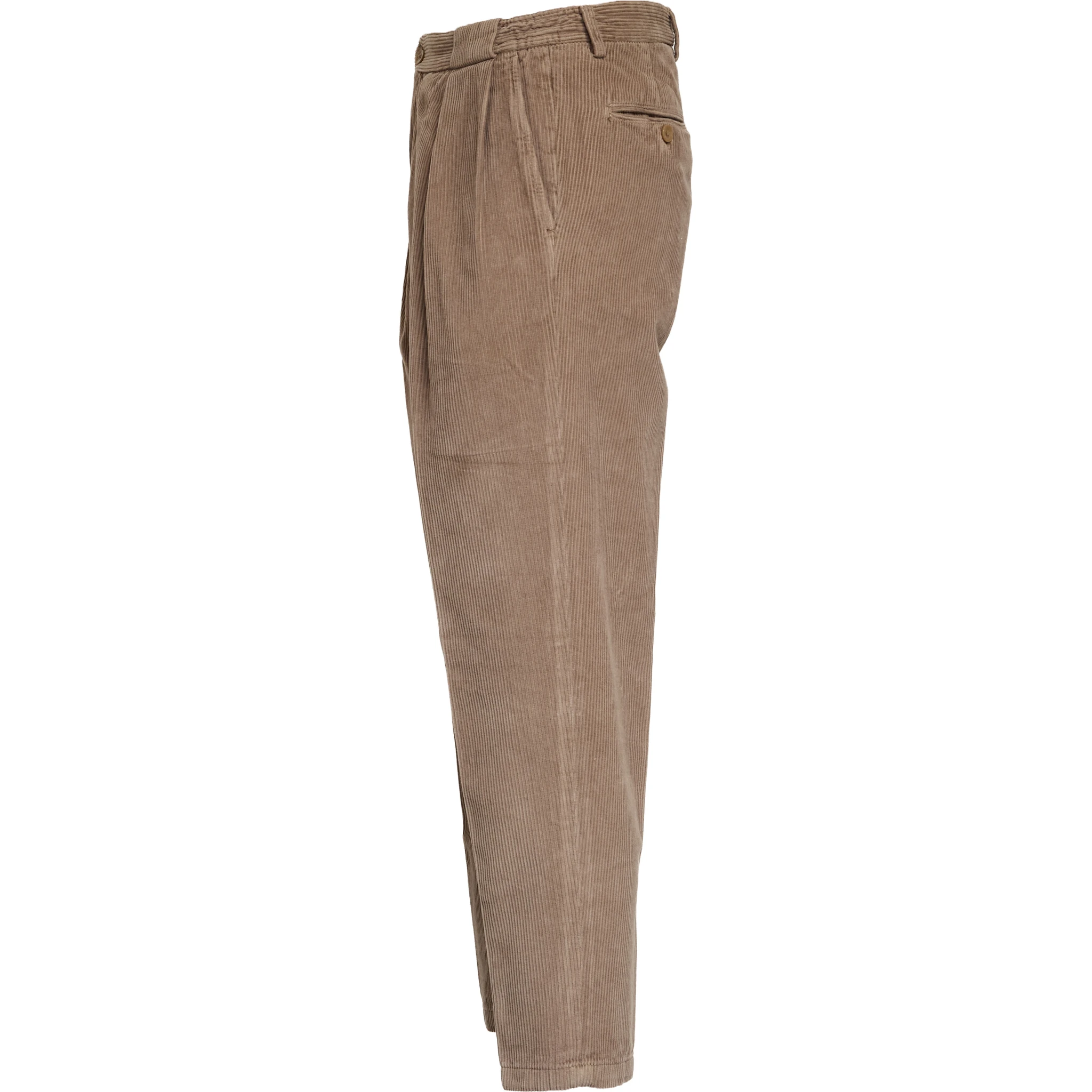 Pantaloni Portobello A Gamba Larga In Velluto