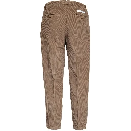 Pantaloni Portobello A Gamba Larga In Velluto