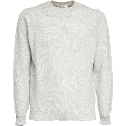 Maglia Girocollo In Lana, Cashmere