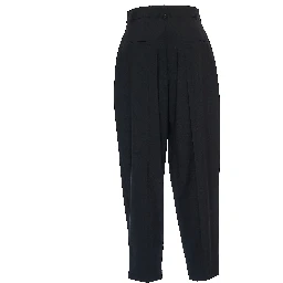 Pantaloni Dritti Con Ricamo