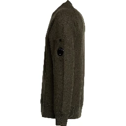 Merino Wool Felted Crew Neck Knit