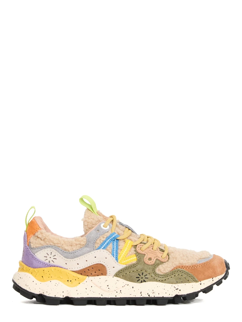 Sneakers Yamano 3 Uni In Camoscio, Teddy