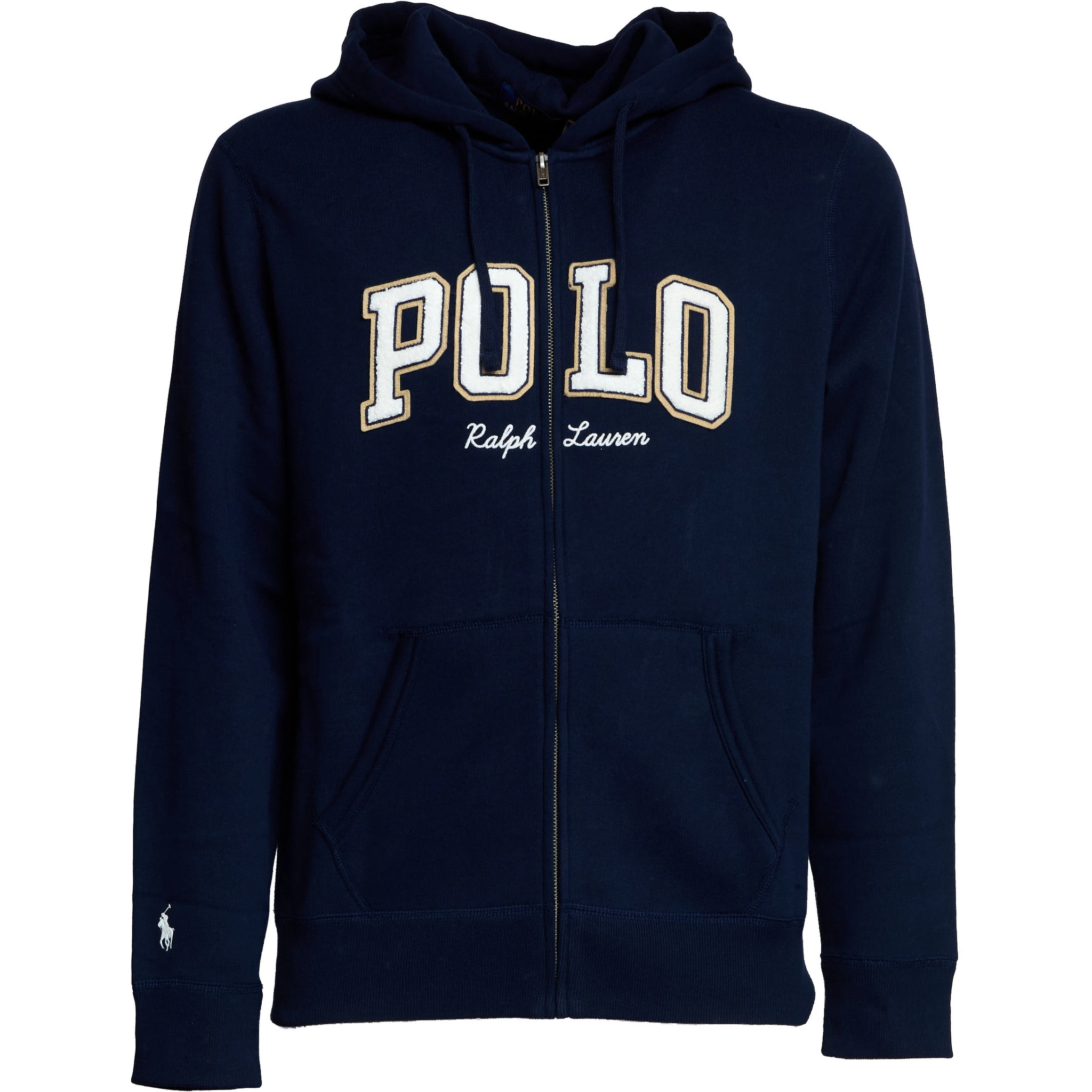 Felpa Con Cappuccio E Cerniera