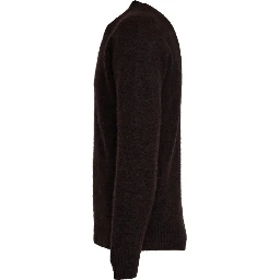 Maglia Girocollo In Seta, Cashmere