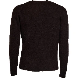 Maglia Girocollo In Seta, Cashmere