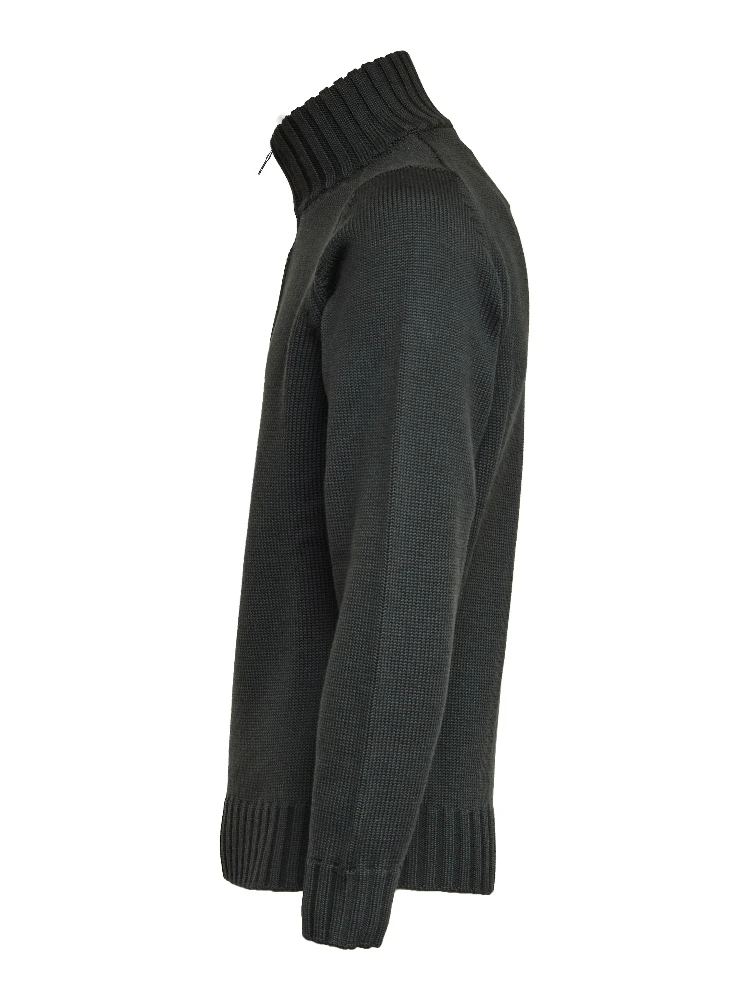 Maglia Mezza Zip In Lana Merino alternative