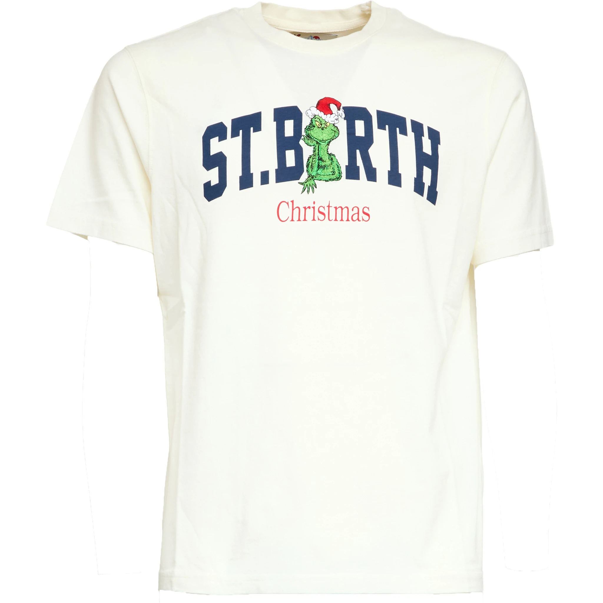 T-Shirt Arnott St. Barth Grinch Christmas In Cotone Pesante
