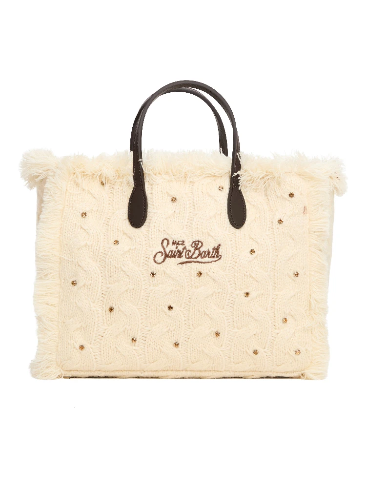 Borsa Colette In Lana, Strass