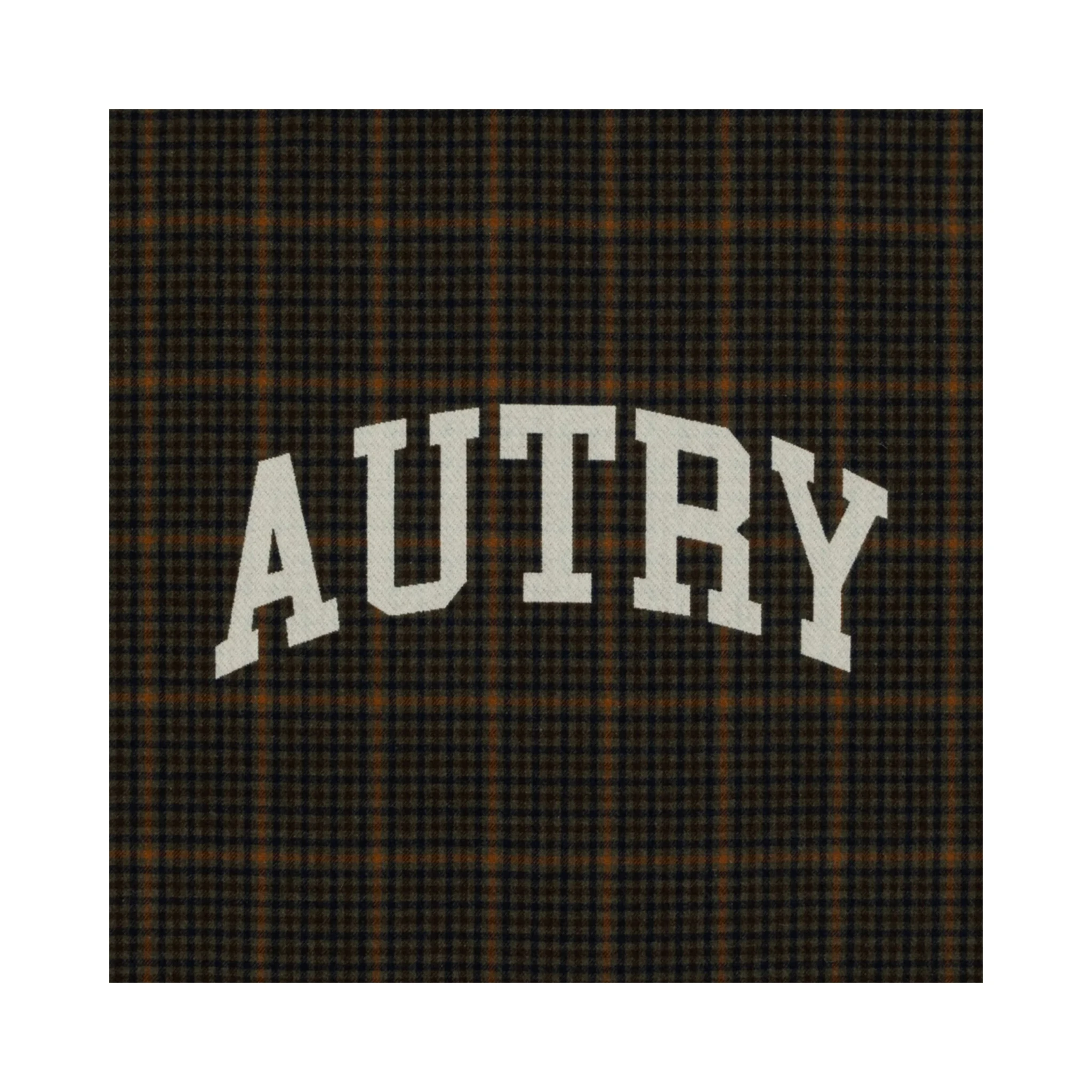 Coperta Check Con Maxi Logo Unisex