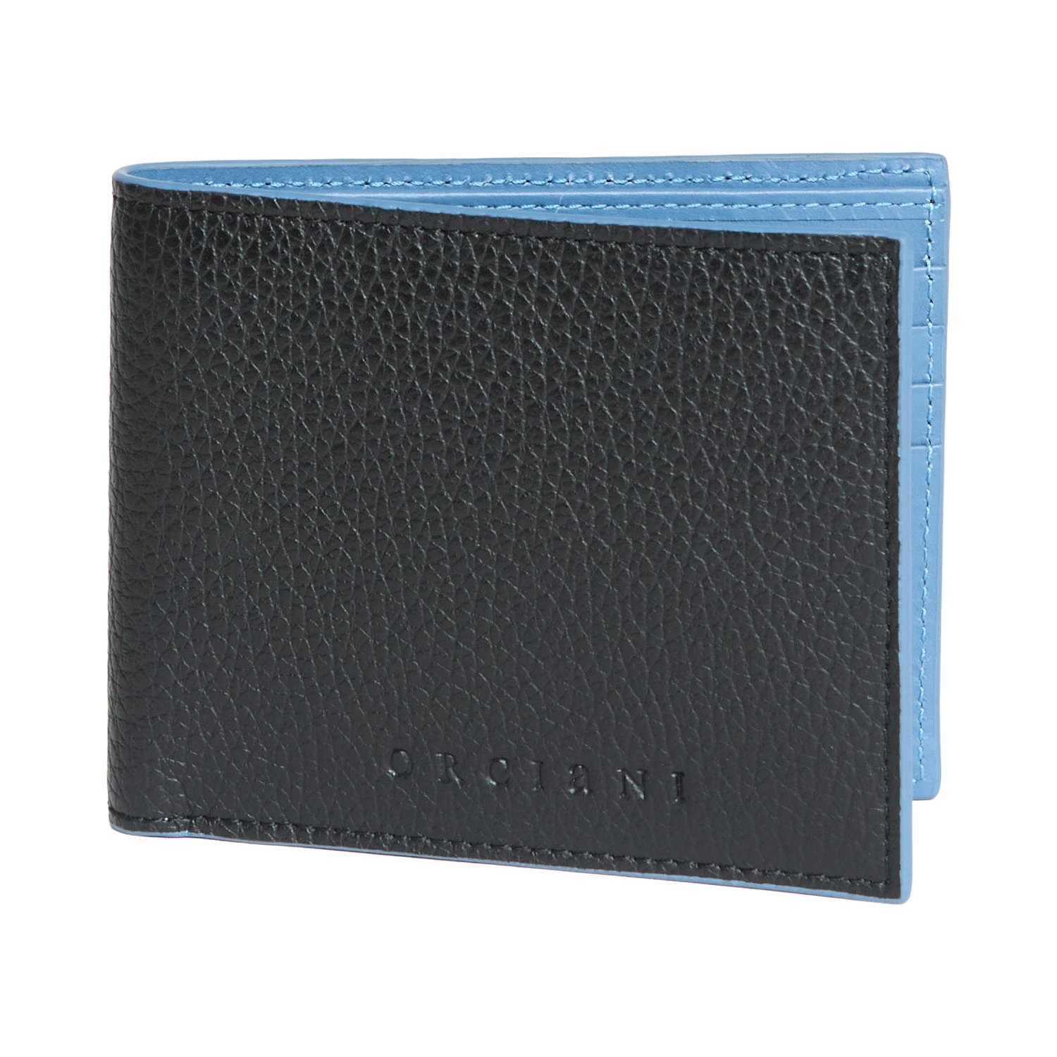 Portafoglio Micron Bicolore In Pelle