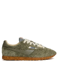 Sneakers Windspin Low In Suede, Pelle Moss