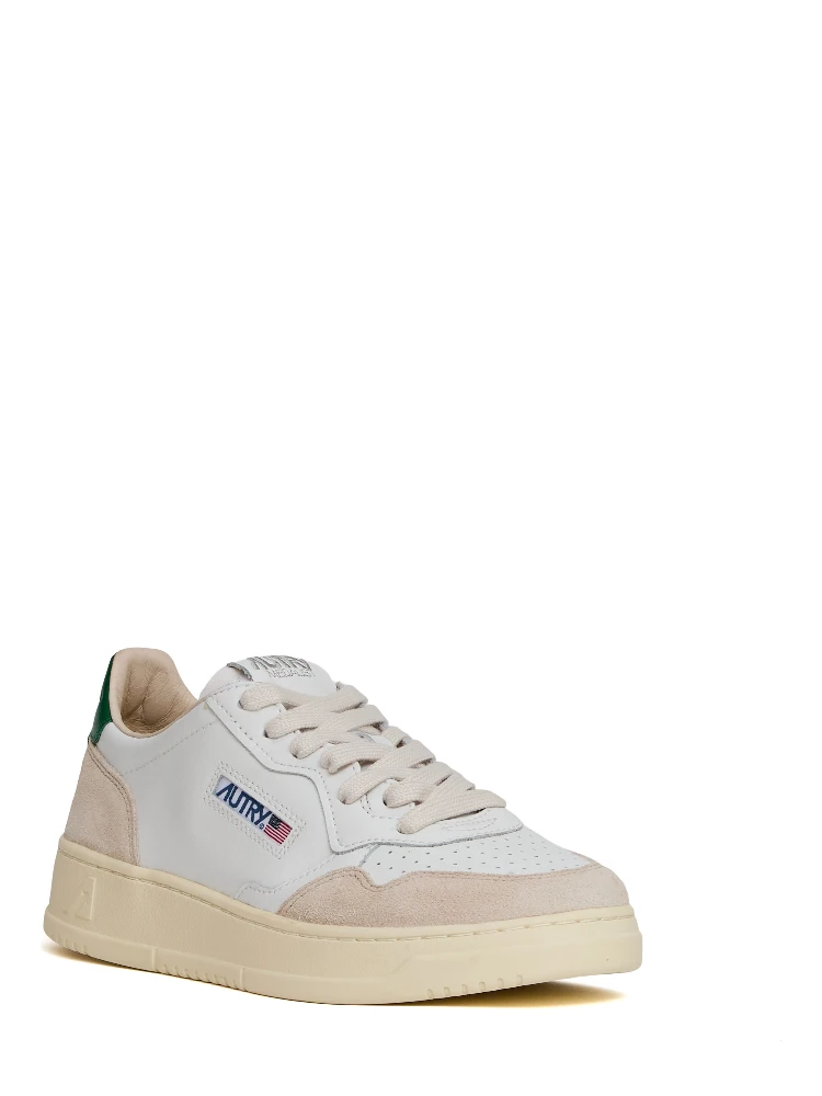 Sneakers Medalist Low In Pelle Bianca, Amazon E Suede Beige alternative
