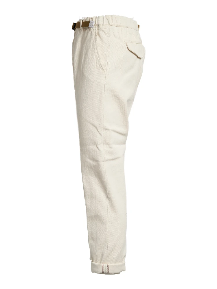 Pantaloni Lunghi In Denim Ecrù alternative