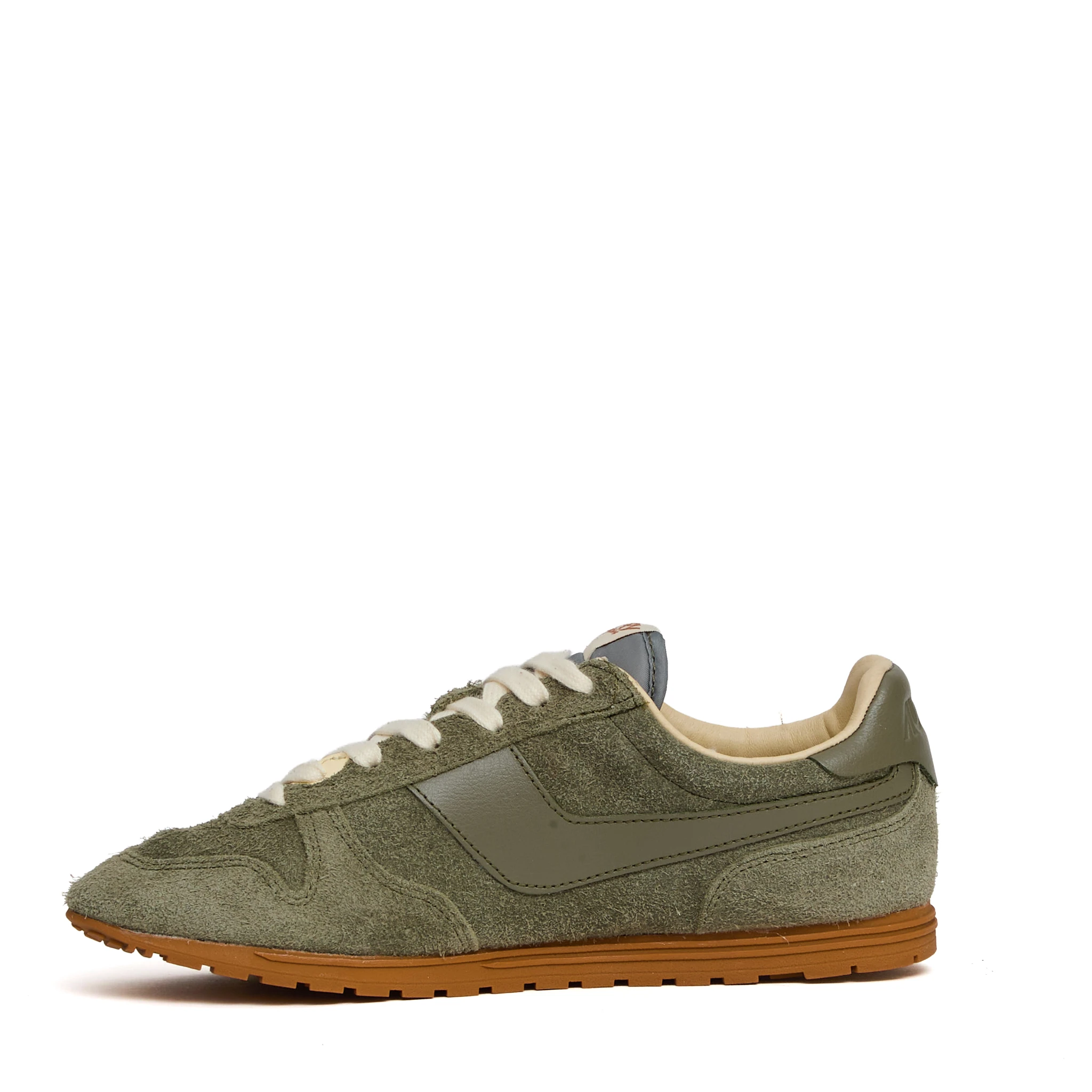 Sneakers Windspin Low In Suede, Pelle Moss