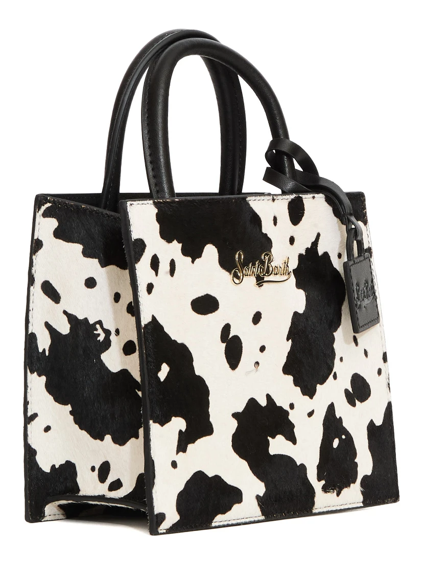 Borsa Shopper Mini In Pelle Spazzolata