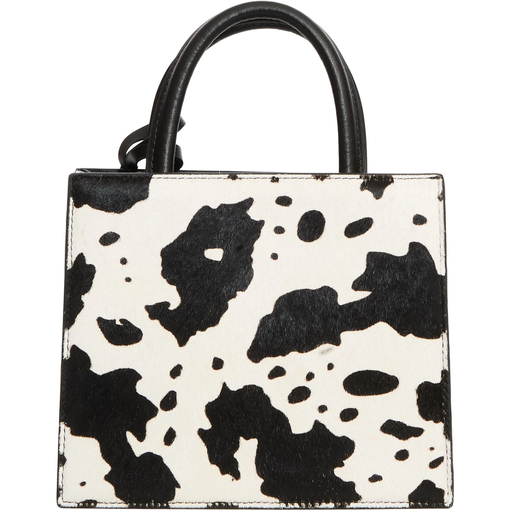 Borsa Shopper Mini In Pelle Spazzolata