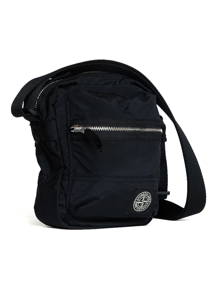 Marsupio Tracolla Coated Nylon Metal In Econyl® alternative