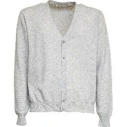 Cardigan In Lana, Cashmere