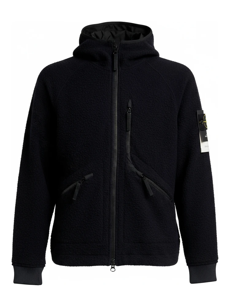 Giubbotto In Panno Ratinato