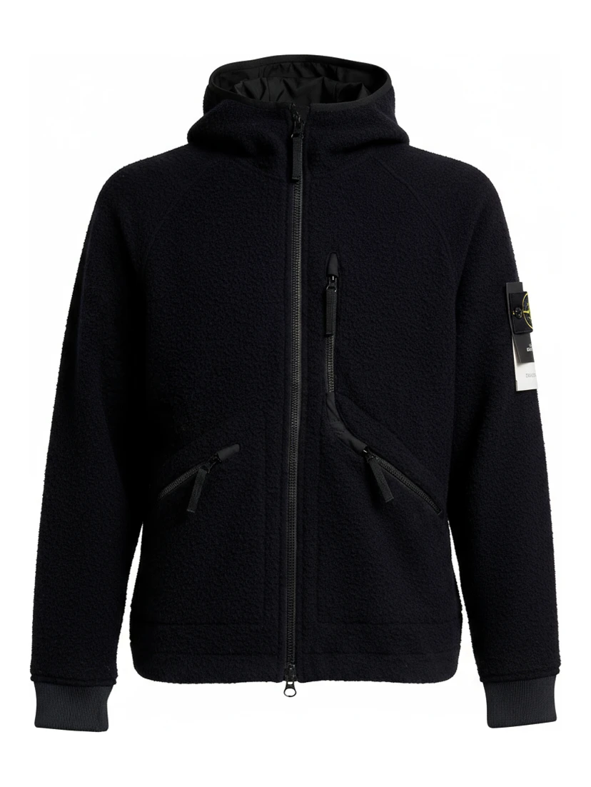 Giubbotto In Panno Ratinato