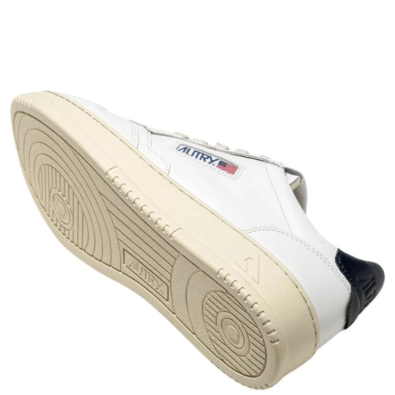 Sneakers Medalist Low In Pelle Bianca, Space