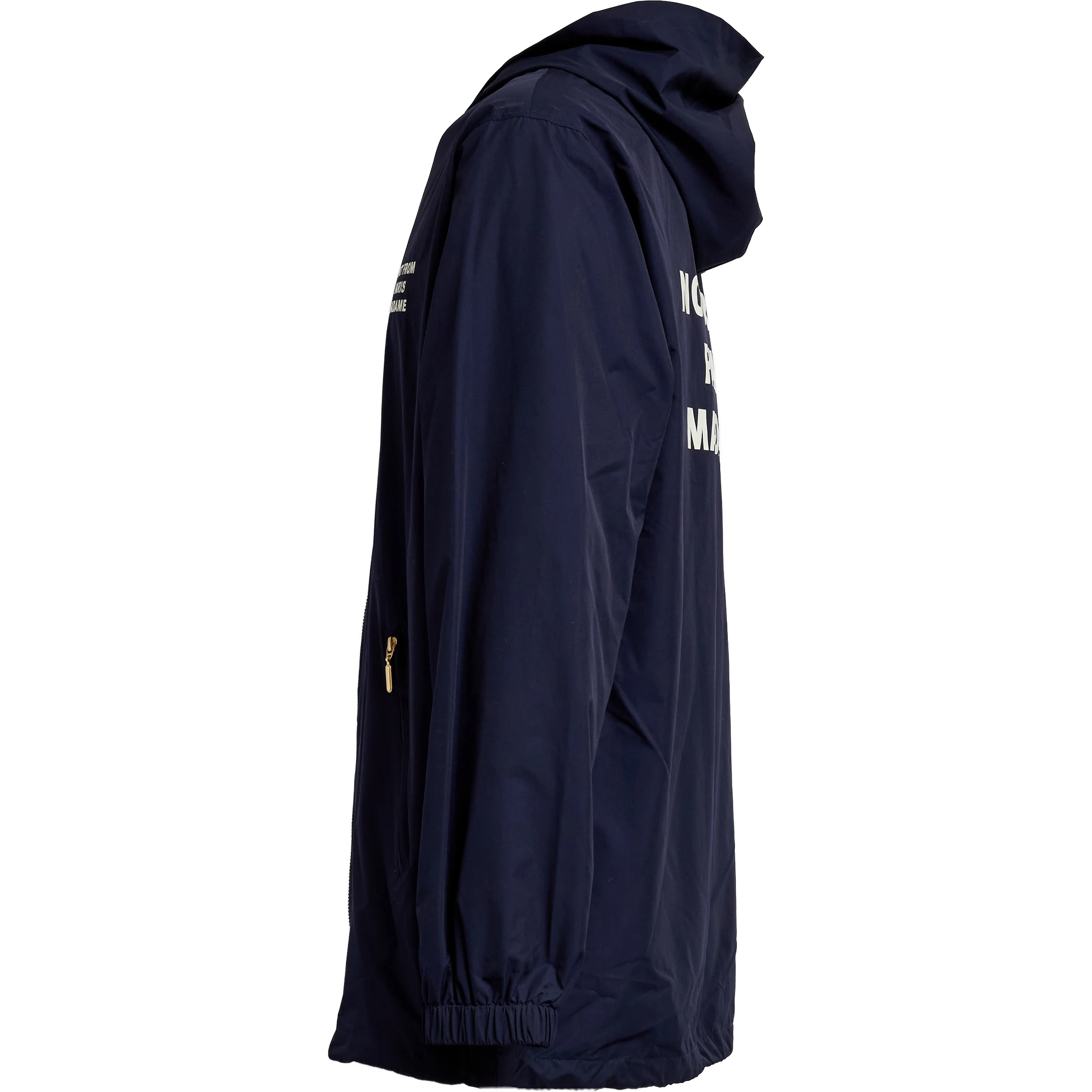 La Veste Capuche Slogan