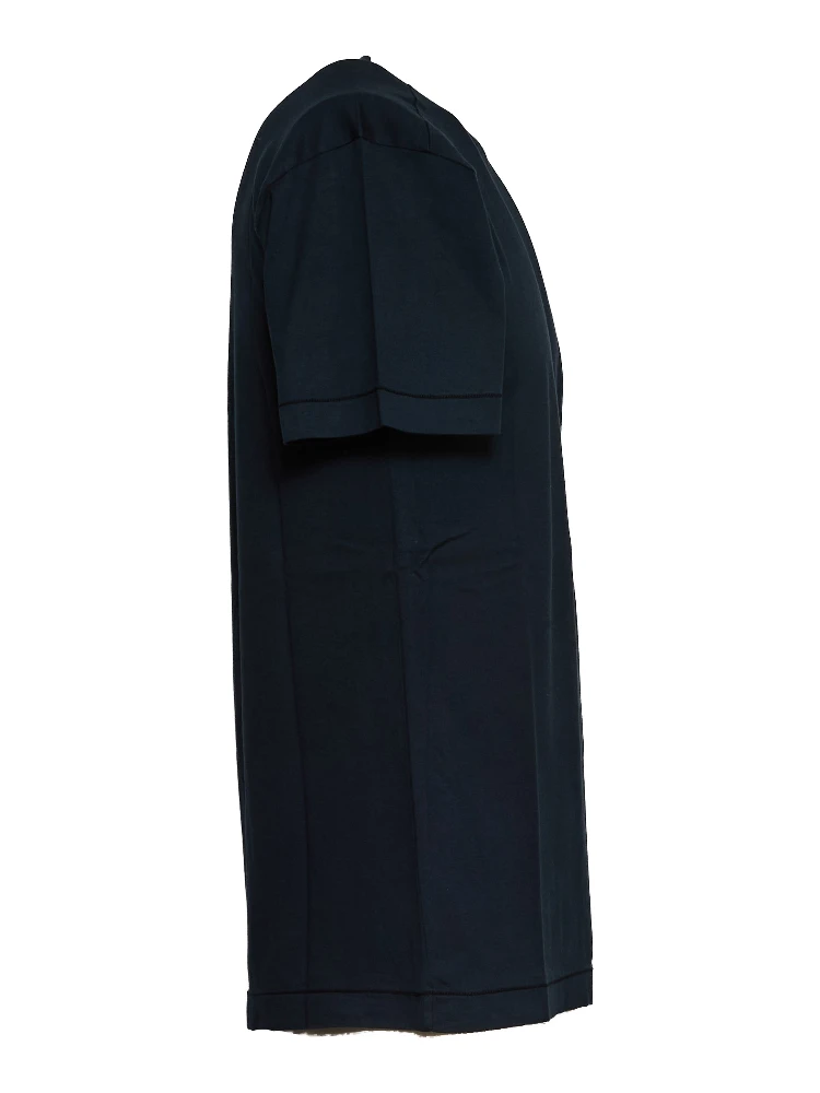 T-Shirt Patch Compass 60/2 Cotton Jersey