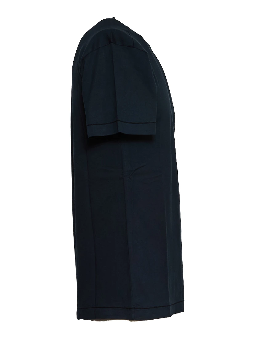 T-Shirt Patch Compass 60/2 Cotton Jersey