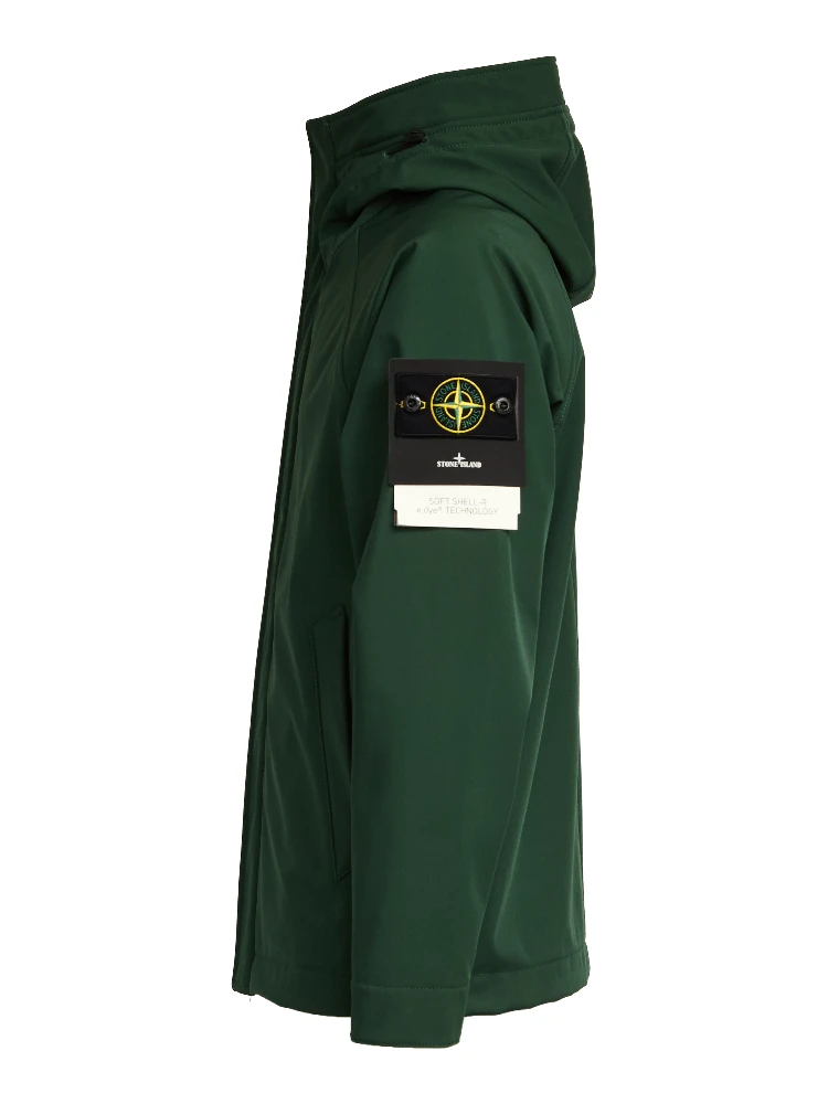 Parka Soft Shell-R_e.dye® Technology, Recycled Polyester alternative