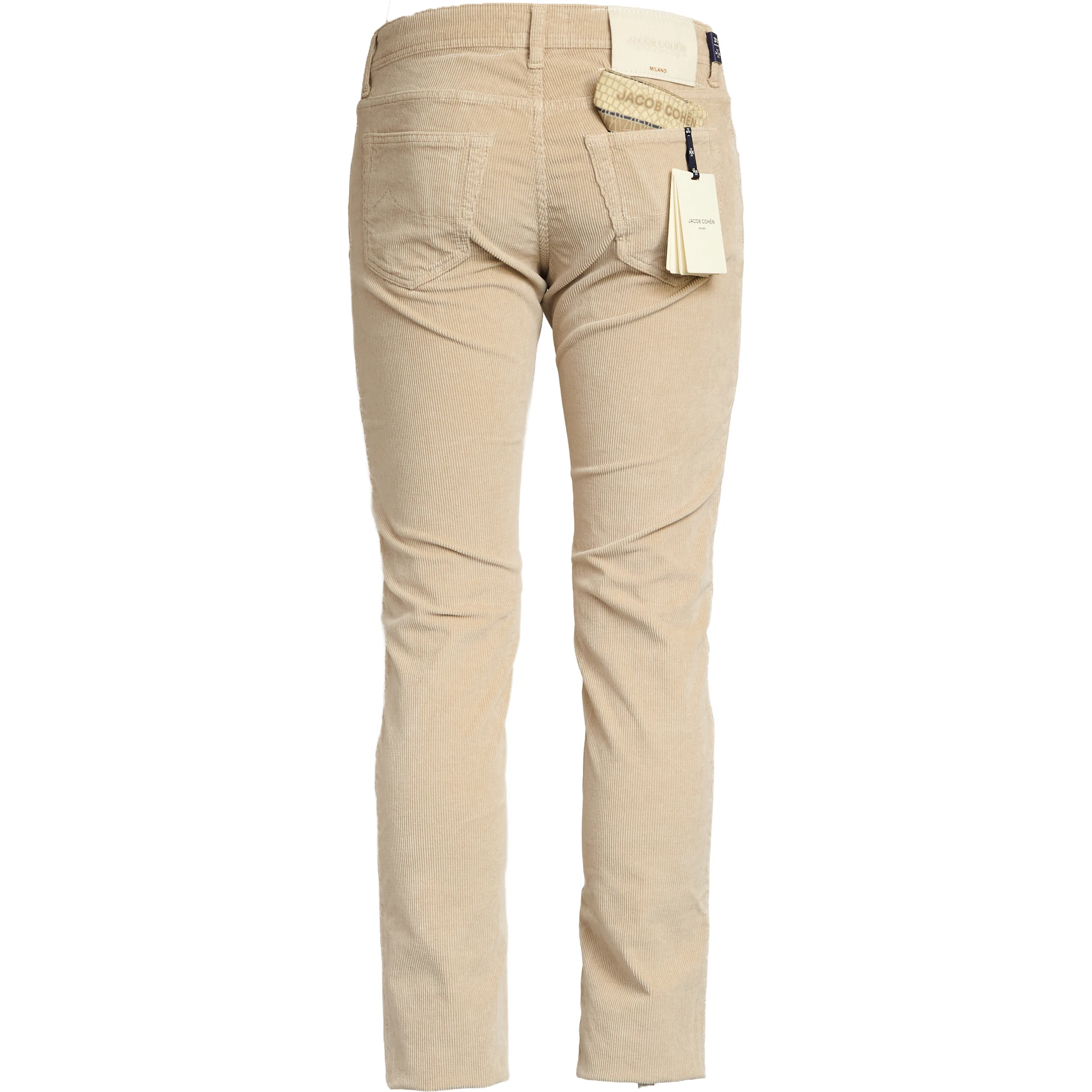 Pantaloni Nick Sim Fit Cinque Tasche In Velluto