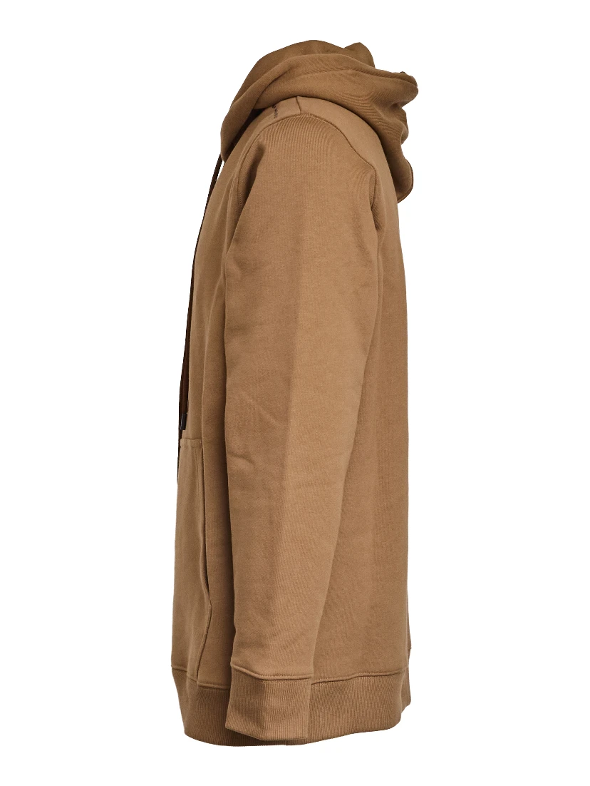 Felpa Con Cappuccio Noce
