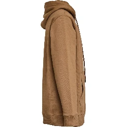 Felpa Con Cappuccio Noce