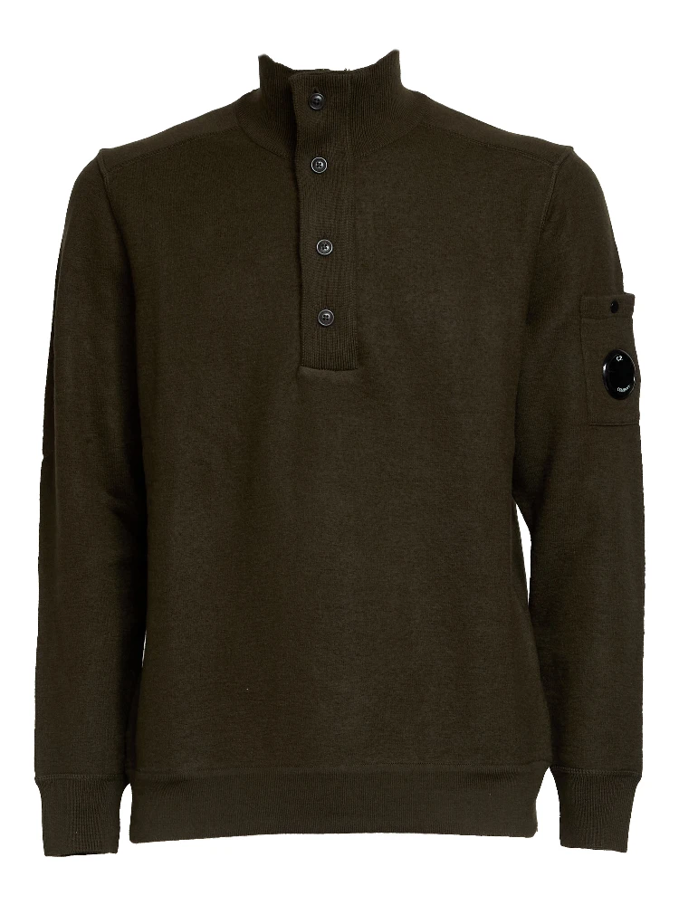 Merino Wool Felted Polo Collar