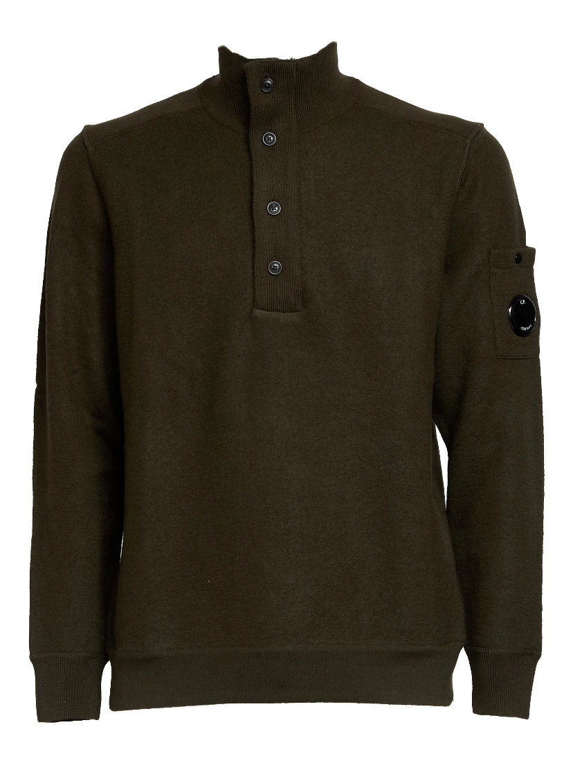 Merino Wool Felted Polo Collar