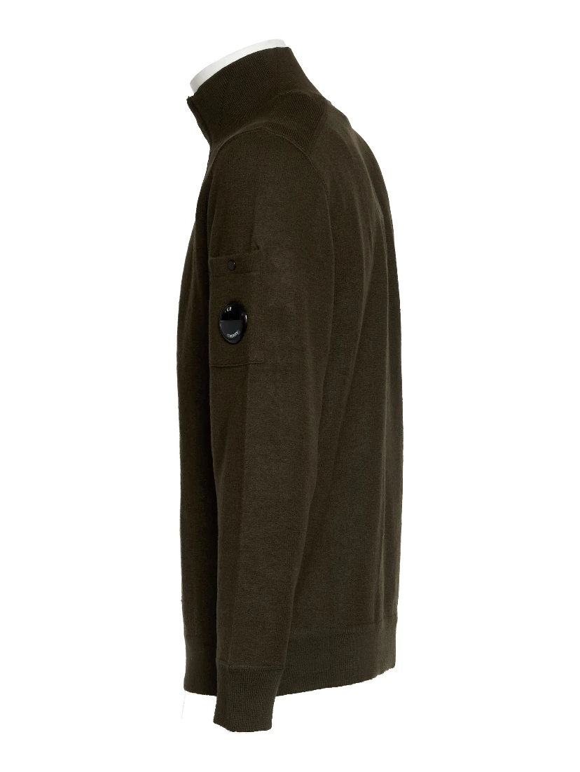 Merino Wool Felted Polo Collar