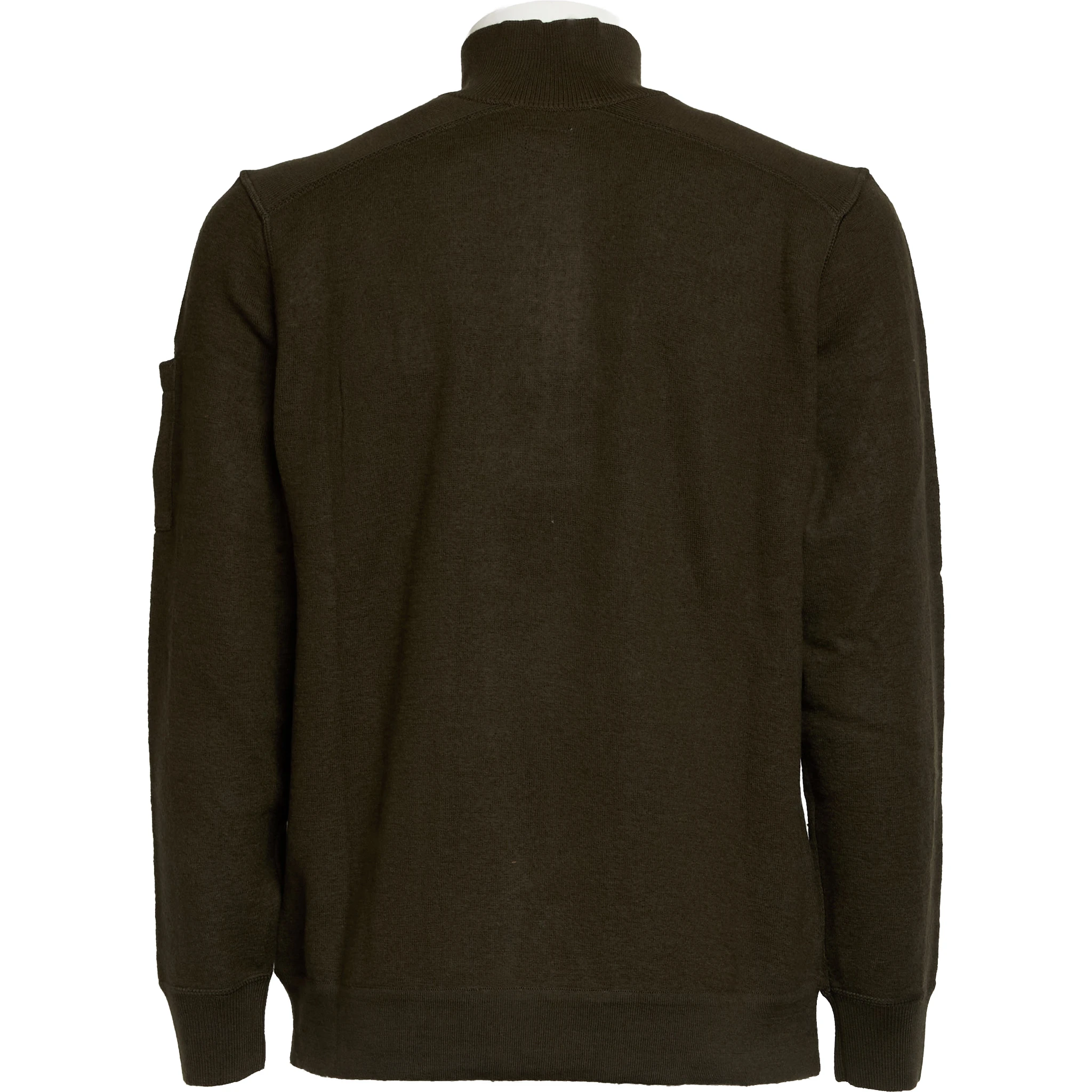 Merino Wool Felted Polo Collar