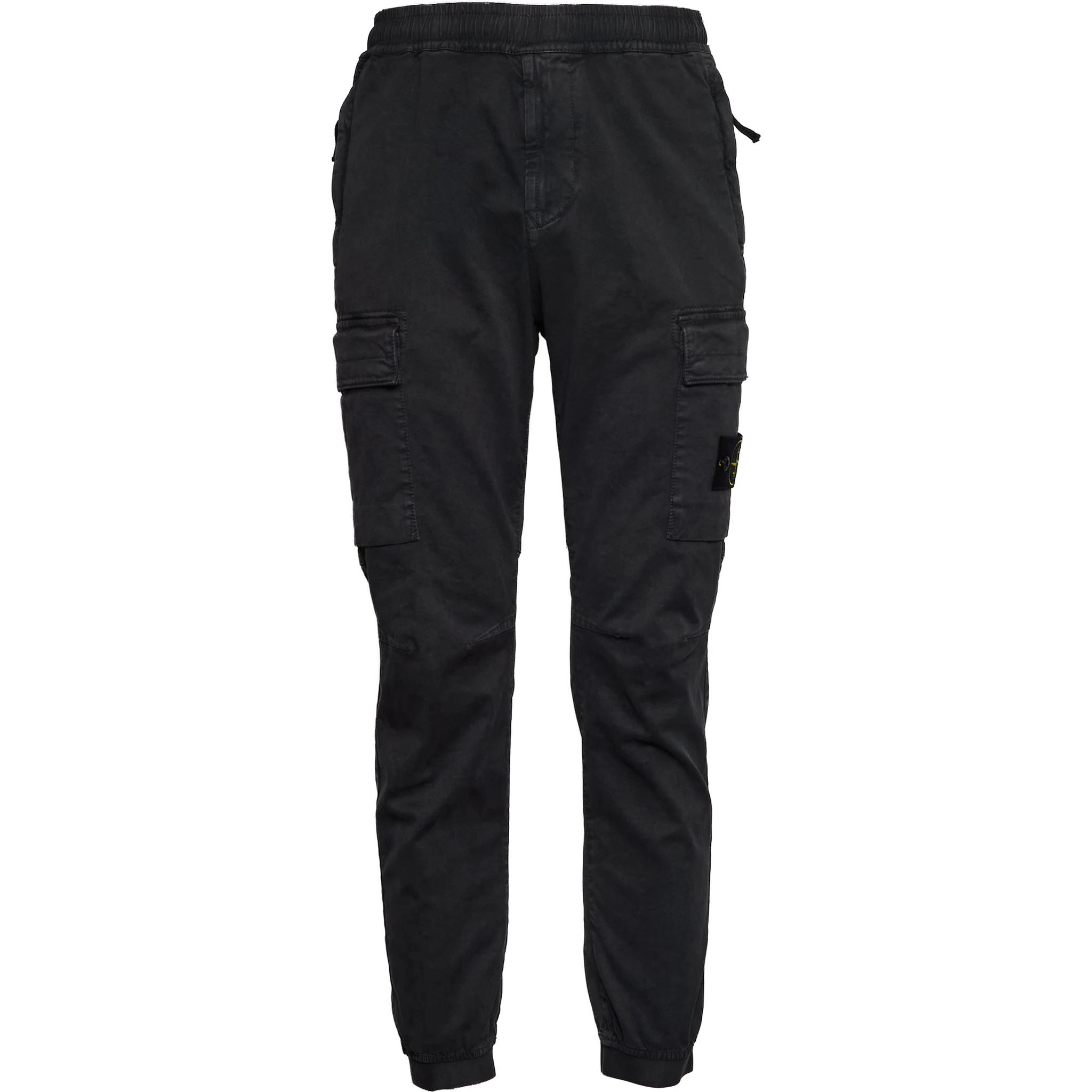 Pantaloni Stretch Organic Broken Twill Cotton 'Old' Effect