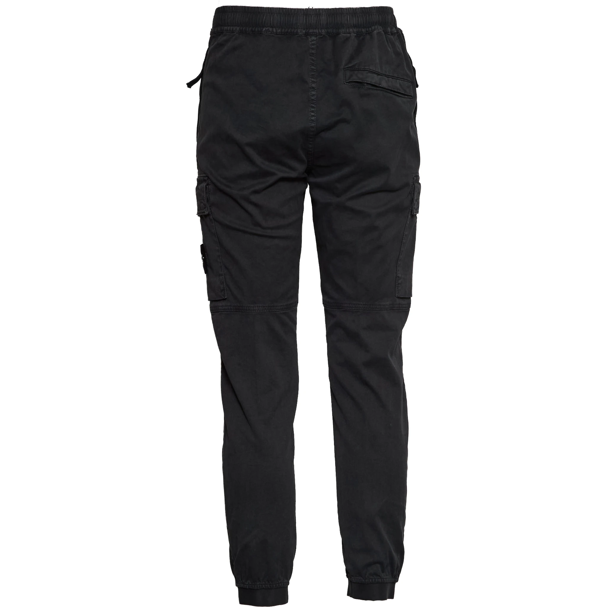 Pantaloni Stretch Organic Broken Twill Cotton 'Old' Effect