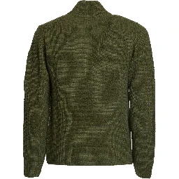 Polo Collar In Lambswool GRS Knit