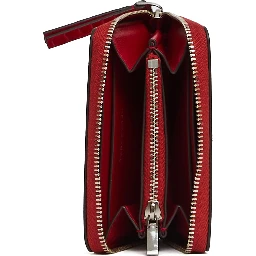 Portafoglio Piccolo Con Zip Kira Effetto Coccodrillo